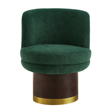 Load image into Gallery viewer, Round Swivel Accent Chair With Ergonomic Backrest For Living Room

