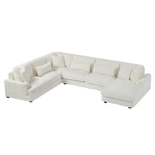 Load image into Gallery viewer, Oversized Sectional Sofa U - Shaped Sofa Couch Modern Sofa Upholstered In Soft With A Chaise Lounge For Living Room
