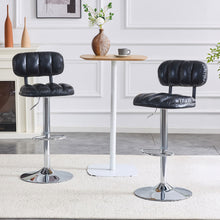 Load image into Gallery viewer, Adjustable Height Bar Stools With Footrest For Kitchen Island (Set of 2)
