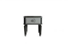 Load image into Gallery viewer, Manufactured Wood Square End Table - Charcoal And Light Gray
