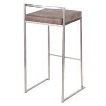 Load image into Gallery viewer, Fuji - Contemporary Stackable Counter Stool (Set of 2) - Stone
