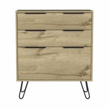 Load image into Gallery viewer, Three Drawer Dresser - Light Oak
