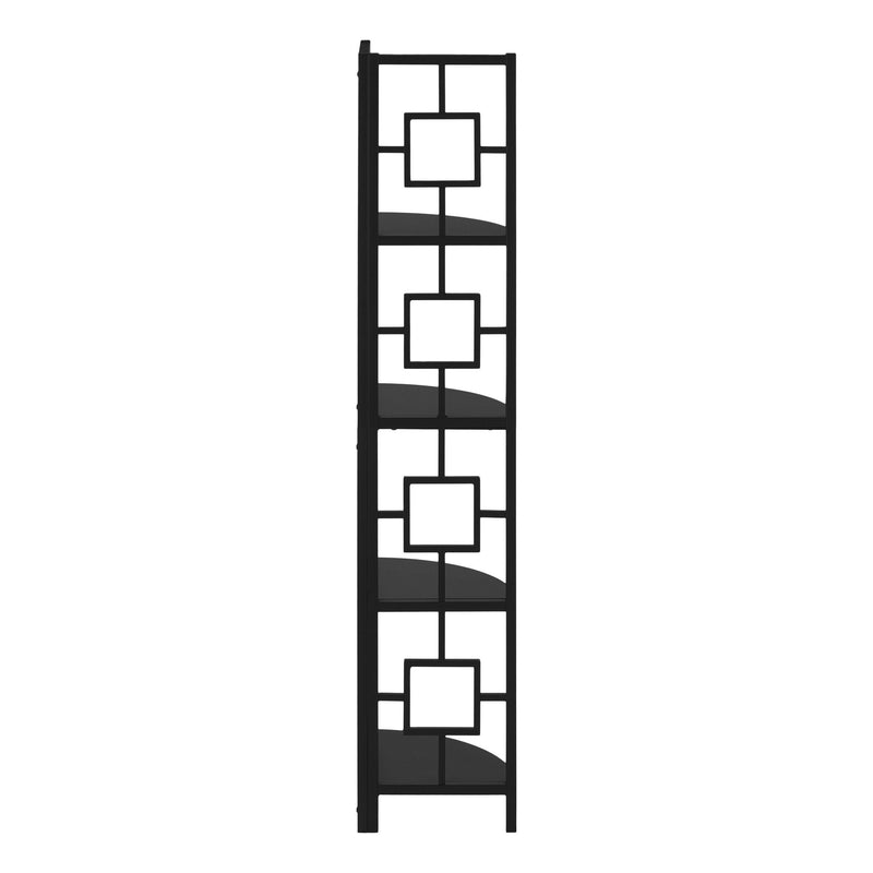 Corner Bookcase - Black