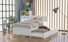 Load image into Gallery viewer, Platform Bed &amp; Headboard, Footboard And Wood Slat Support
