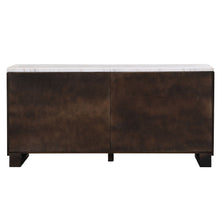 Load image into Gallery viewer, Edwyn - Server With Marble Top - Natural Marble Top &amp; Espresso Finish
