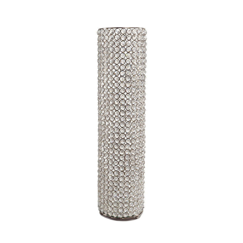 Table Vase (628113) - Clear / Silver