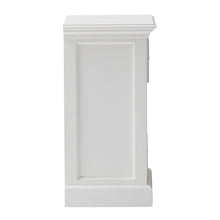 Load image into Gallery viewer, 24" Solid Wood Two Drawer Nightstand - White
