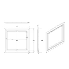Load image into Gallery viewer, Skye - Marble Mirror - White
