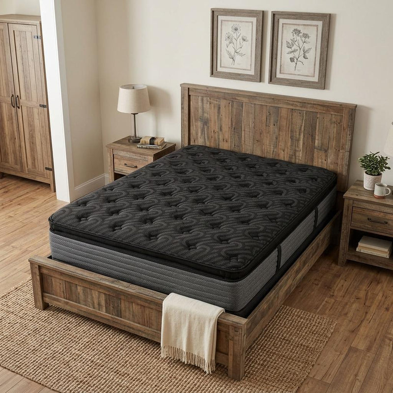 Copper Infused Gel Memory Foam Ultra Plush Hybrid Mattress - Split California King