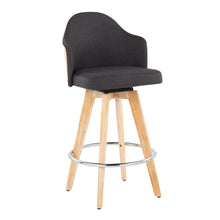 Load image into Gallery viewer, Ahoy - Contemporary Fixed Height Counter Stool &amp; Round Footrest (Set of 2)
