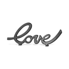 Load image into Gallery viewer, Love Tabletop Sign - Black
