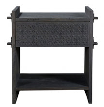 Load image into Gallery viewer, One Drawer Nightstand - Dark Gray

