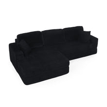 Load image into Gallery viewer, Modern Minimalist L Shape Modular Sectional Sofa, Couch
