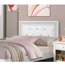 Load image into Gallery viewer, Glamours Style Bed With Diamond Tufted Padded Headboard
