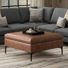 Load image into Gallery viewer, Rebecca - Multifunctional Coffee Table Storage Ottoman With Lift Up Lid
