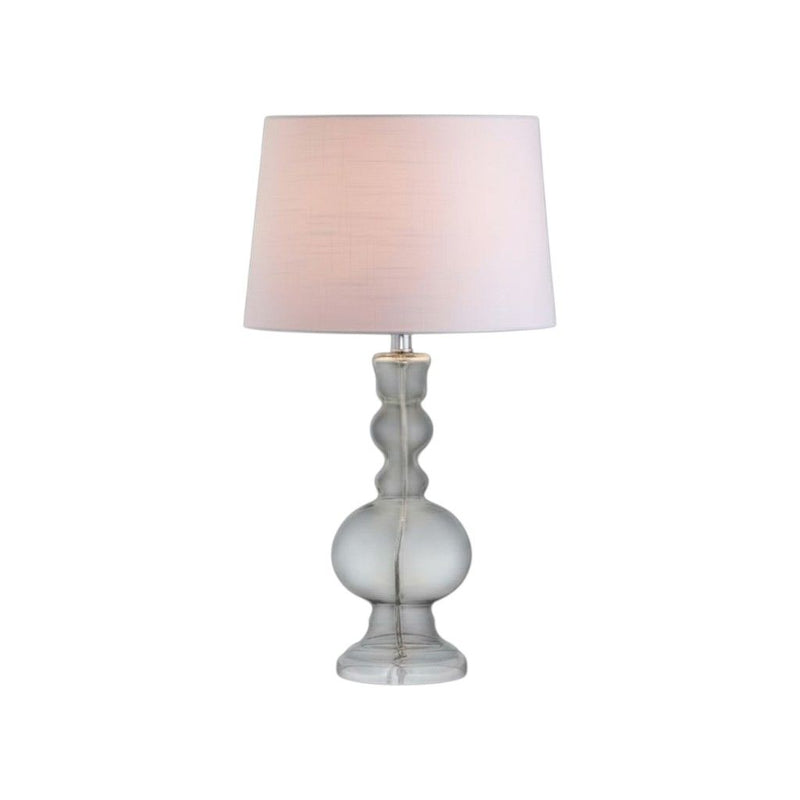 Novelty Table Lamps LED With Drum Shades (Set of 2) - Clear