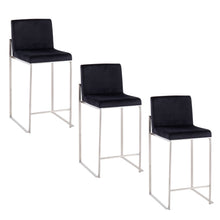 Load image into Gallery viewer, Fuji - Contemporary High Back Counter Stool, Functional Design

