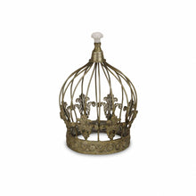 Load image into Gallery viewer, Hand Painted Decorative Crown Tabletop Sculpture - Bronze
