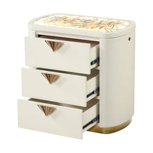 Load image into Gallery viewer, La Pierre - 3 Drawer Nightstand - Beige
