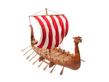 Load image into Gallery viewer, Hand Painted Model Boat (624205) - Light Brown / Beige
