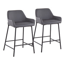 Load image into Gallery viewer, Daniella - Contemporary Fixed Height Counter Stool (Set of 2)
