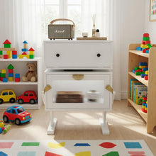 Load image into Gallery viewer, Robot LED Nightstand With 360° Rotating Drawer
