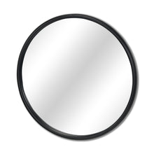 Load image into Gallery viewer, 20" Metal Round Accent Mirror - Black

