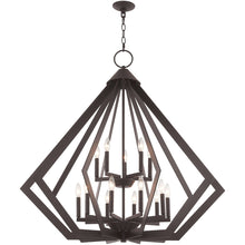 Load image into Gallery viewer, 41'' Multi Light Dimmable Chandelier With Shades - Bronze
