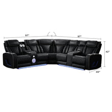 Load image into Gallery viewer, Fortuner - Power Recliner Sectional Sofa
