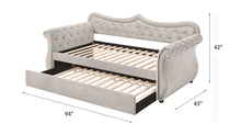 Load image into Gallery viewer, Adkins - Twin Daybed With Trundle - Beige
