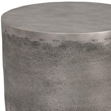 Load image into Gallery viewer, Aluminum Round End Table - Silver
