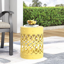 Load image into Gallery viewer, Outdoor Metal Large End Table, Modern Design
