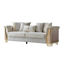 Load image into Gallery viewer, Chateau - Sofa - Cream / Brown
