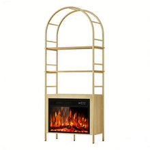 Load image into Gallery viewer, Adjustable Three Tier Etagere Bookcase - White
