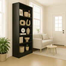 Load image into Gallery viewer, 5 Tier Bookshelf Storage Cabinet With Anti-Tip Kit
