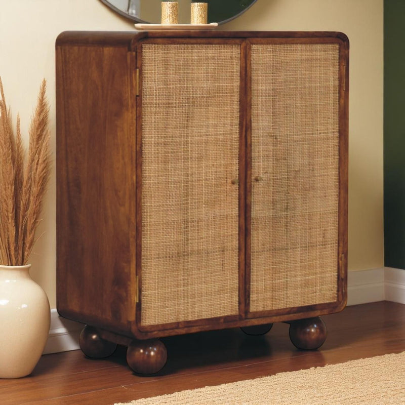 Larissa - 2 Door Cabinet - Brown
