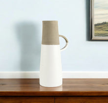 Load image into Gallery viewer, Decorative Jug Tabletop Sculpture - White / Natural
