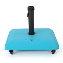 Load image into Gallery viewer, Wheelie - Stylish Square Umbrella Base With Stainless Steel Pole Handle
