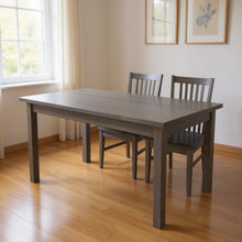 Load image into Gallery viewer, 60" Solid Wood Dining Table - Gray
