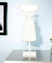 Load image into Gallery viewer, Dress Form Sculpture Jewelry Holder - Silver
