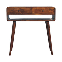 Load image into Gallery viewer, Sonata - Chestnut Console Table
