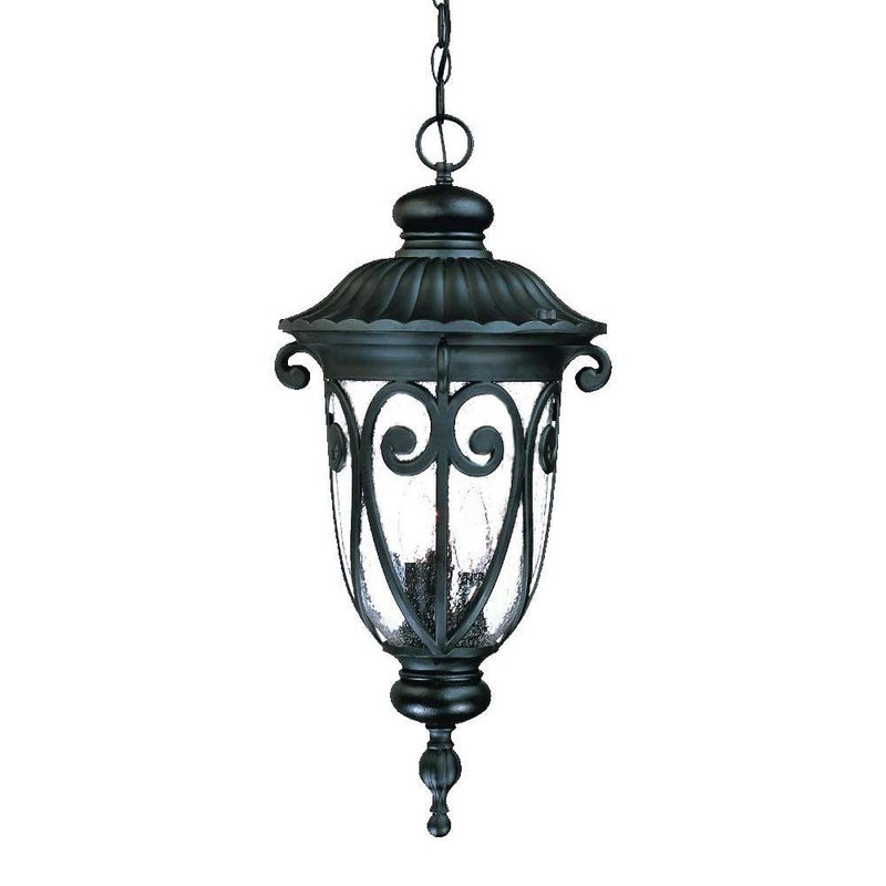 Naples 3-Light Hanging Light - Matte Black