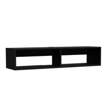 Load image into Gallery viewer, 48" Floating Mount Entertainment Center - Black
