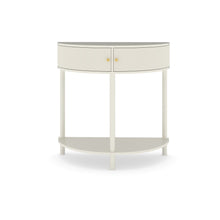 Load image into Gallery viewer, Demi Lune - Console Table With 2 Storage Drawers

