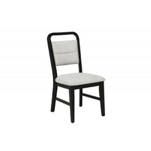 Load image into Gallery viewer, Dining Kitchen Side Chair With Curved Back Design (Set of 2) - Black / Gray
