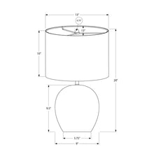 Load image into Gallery viewer, Lighting, Table Lamp, Concrete, Contemporary - Gray / Cream

