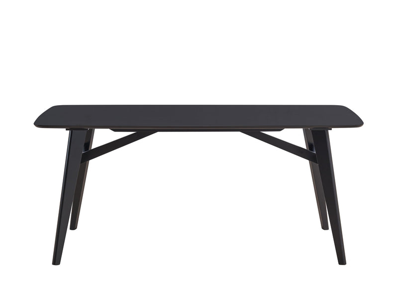 71" Wood Dining Table - Black