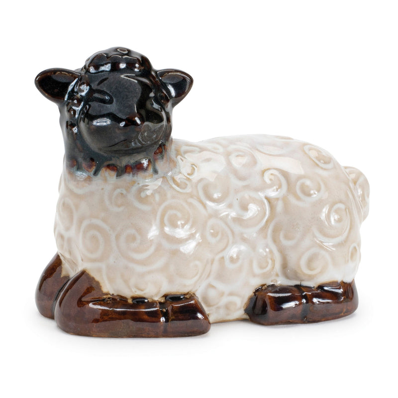 Poly Figurine Tabletop Sculpture (Set of 6) - White