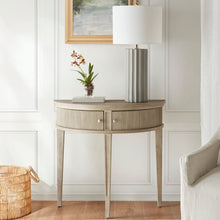 Load image into Gallery viewer, Vintage Inspired Storage Console Table With Fluted Doors
