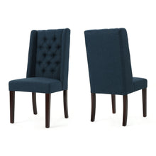 Load image into Gallery viewer, Sophisticated Tufted Dining Chair With High Back Design
